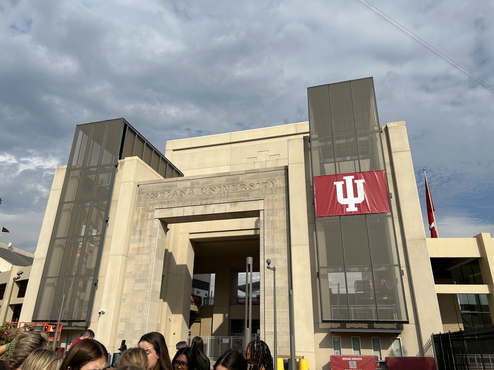 ESPN COLLEGE GAMEDAY PREP IN BLOOMINGTON